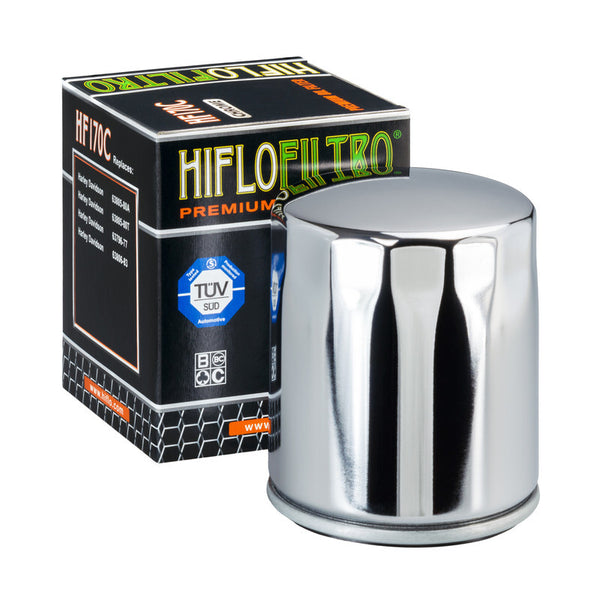 HIFLOFILTRO OIL FILTER CHROME - HF170C HF170C