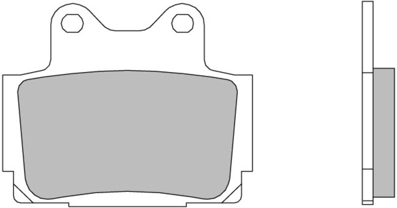 BREMBO Street Carbon Ceramic Brake pads - 07YA1207 07YA1207