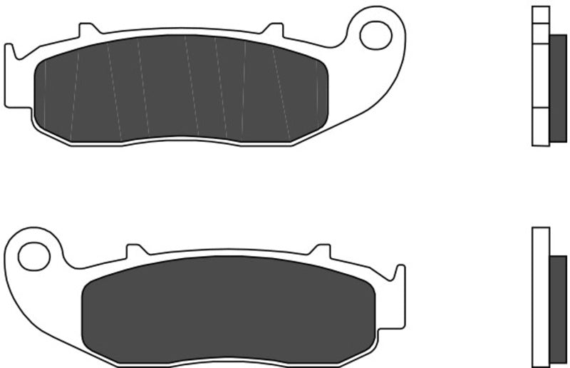 BREMBO Street Carbon Ceramic Brake pads - 07GR79.CC 07GR79CC