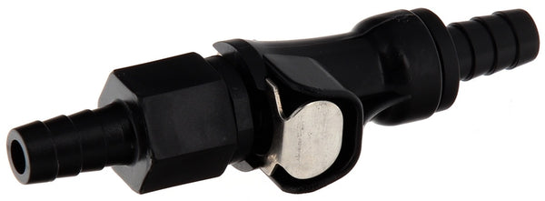 Bihr Quick Connectors Ø8mm Double Shut Off Blackl35-319a
