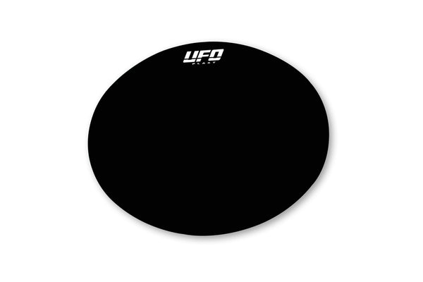UFO ovale klæbende plader Black ME08050#k