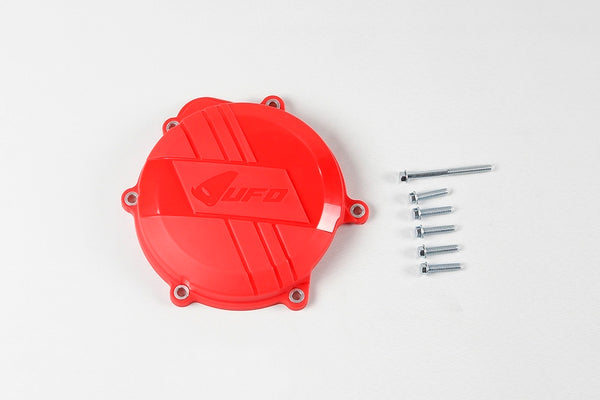 UFO Red Clutch Cover Protection Honda CRF250R AC02400