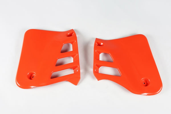 UFO Radiator Covers Orange Honda CR125R HO02602#121