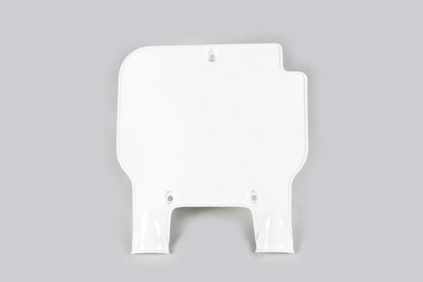 UFO Front Number Plate White Kawasaki KA02720#047 