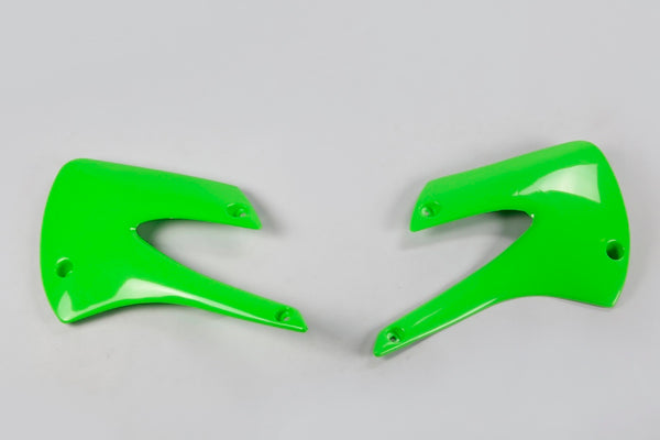 UFO radiator dækker grøn kawasaki kx85/80 Ka03717#026