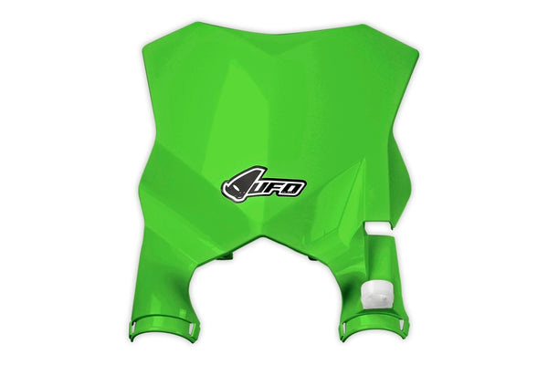 UFO Stadion Front Nummerplade Grøn Kawasaki KX250F/450F KA04746#026 