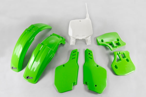 UFO Plastic Kit OEM Color Kawasaki KX500 KAKIT186@999 