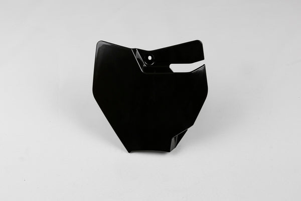 UFO Front Number Plate Black KTM SX65 KT04074#001