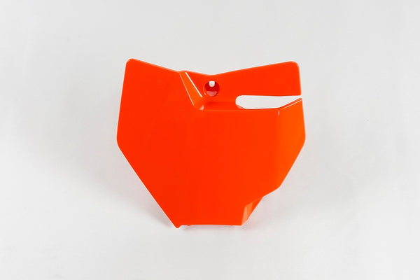 UFO Front Nummerplade Orange KTM SX85 KT04087#127 