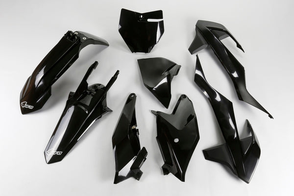UFO Plastic Kit Black KTM SX85 KTKIT519@001