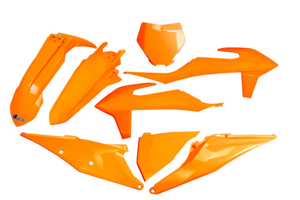 UFO Plastic Kit Neon Orange KTM SX/SX-F KTKIT522@FFLU