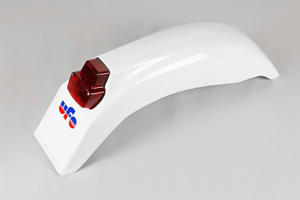 UFO Enduro Bag Fender + Light White ME08026#W