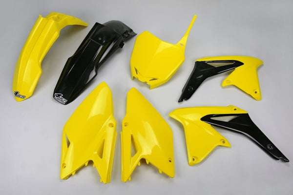 UFO Plastiksæt OEM Farve (2014) Gul/Sort Suzuki RM-Z450 SUKIT417@999 