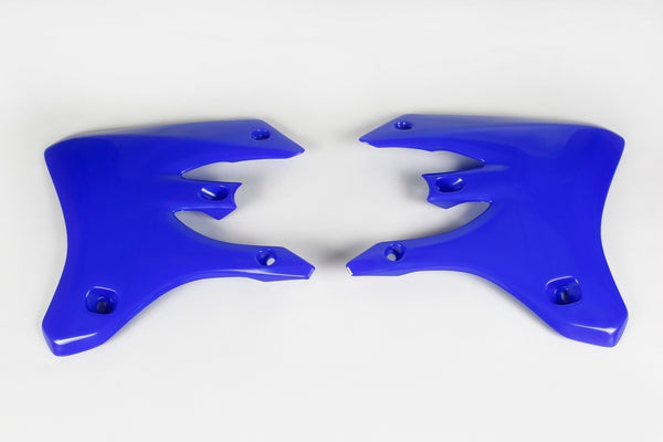 UFO Radiator Covers Reflex Blue Yamaha WR250F/450F YA03867#089