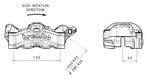 BREMBO Stylema Front Right Brake Caliper Natural 920.D020.95