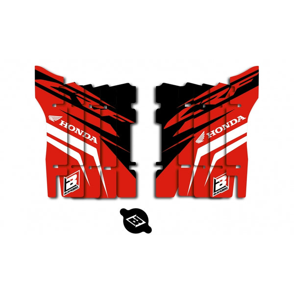 Blackbird Dream Graphic 4 Radiator Louver's Decalkit - Honda CRF 250 - A107N