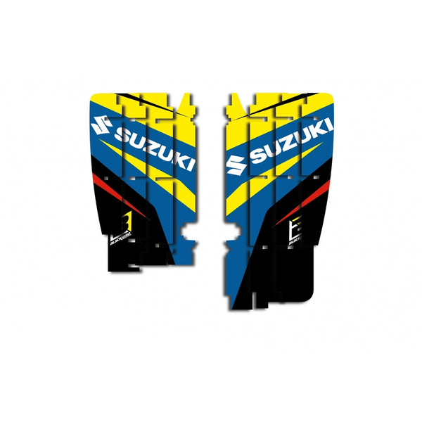 Blackbird Dream Graphic 4 Radiator Louver's Decalkit - Suzuki RMZ - A301N