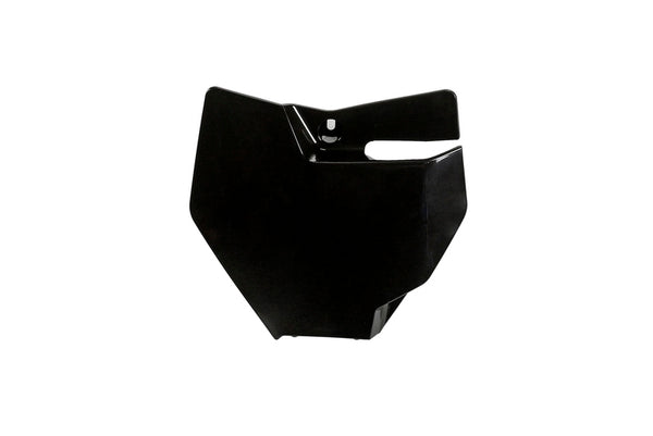 UFO Front Number Plate Black Gas MC 85 GG07116@001