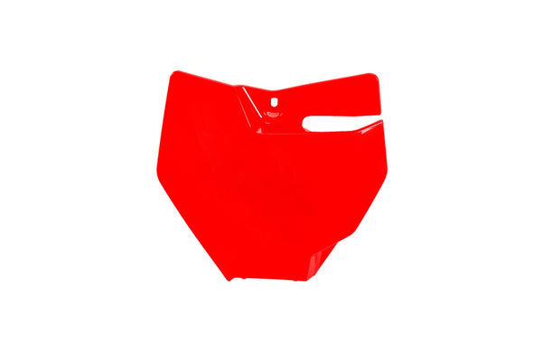 UFO Front Number Plate Red Gas MC 85 GG07116@062