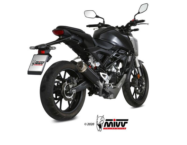 MIVV GP Pro Black E Full Exhaust System - Black H.074.lxbp