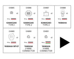 Oxford -indikatoradapterkabel - Yamaha 2 Wire Connector OX890