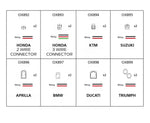 Oxford -indikatoradapterkabel - Honda 2 Wire Connector OX892