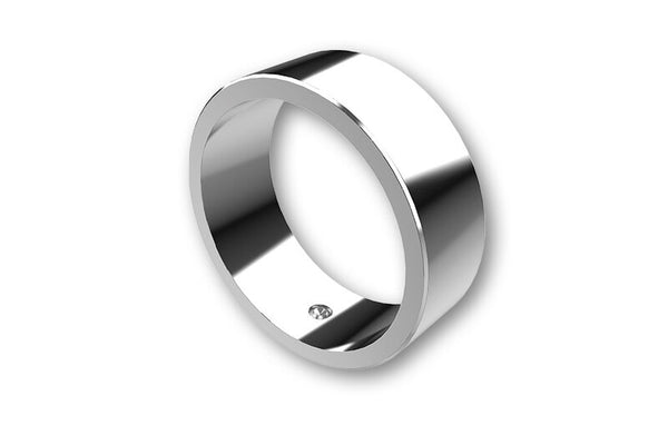 Highsider Color Ring til styrvægte, sølv 161-0731