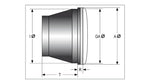 Highsider 7 "LED hovedlysindsats type8 226-002