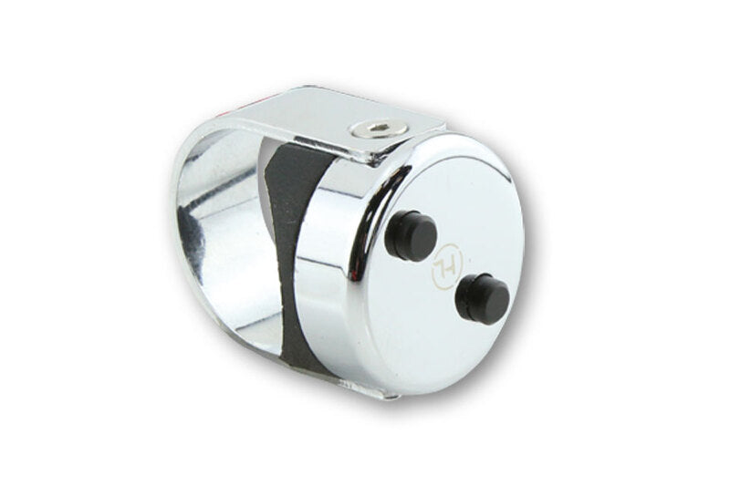 Highsider CNC Push-knap Classic, Chrome, 7/8 & 1 "Styret 240-073