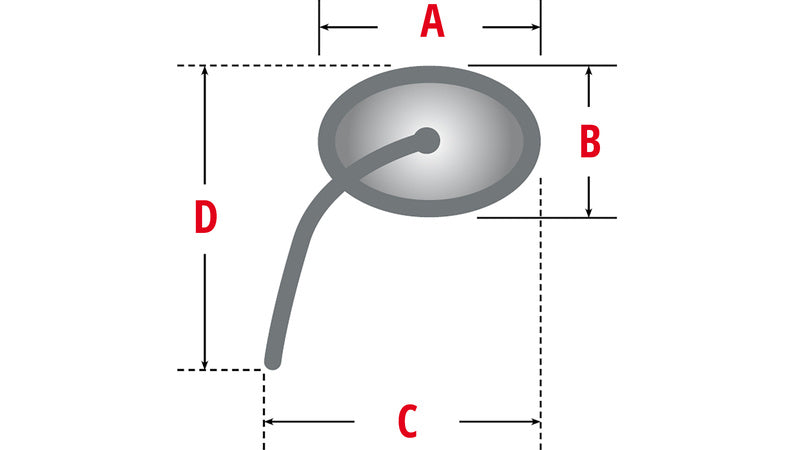 Highsider Wave Mirror (par) 301-4900