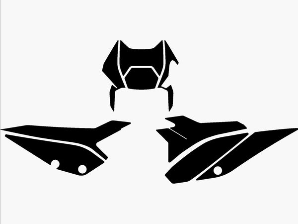 Blackbird Plate Stickers - Beta RR 2T/4T 3B05/000006