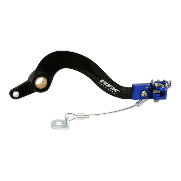 RFX PRO FT Rear Brake Liver (Black/Blue) - Yamaha YZF/WRF 450 FXRB4020099BU