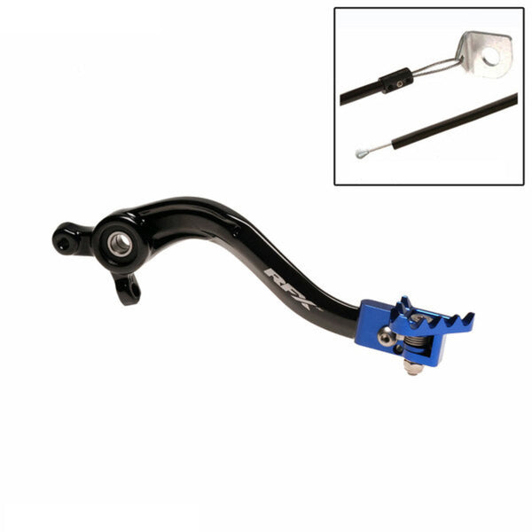 RFX PRO FT Rear Brake Liver (Black/Blue) FXRB7050099BU