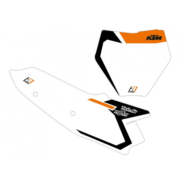 Blackbird KTM Grafisk nummerplade - KTM SX/SXF 6510N