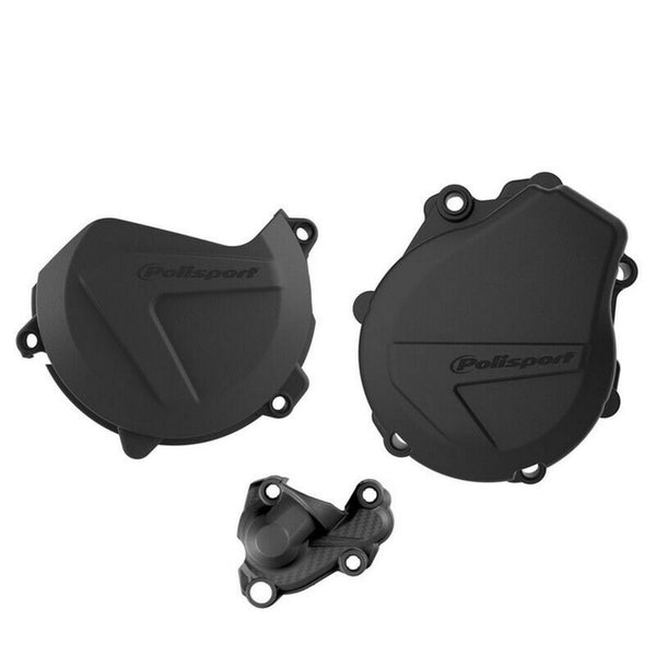 Policeport Clutch, Ignition and Water Pump Cover Protectoion Set - KTM / Husqvarna 90991