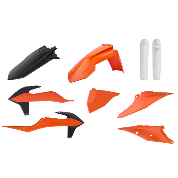 Policeport Plastic Kit Oem Color - KTM EXC/EXC -F 91015