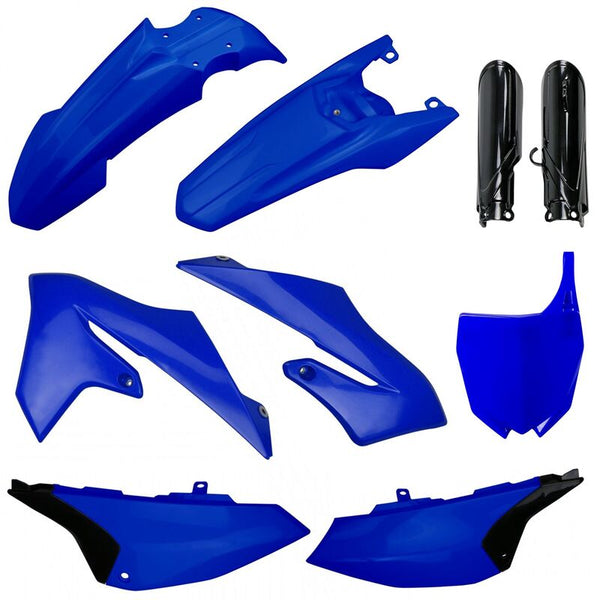 Police Port Plastic Kit Blue - Yamaha YZ 65 (19-22) 91342