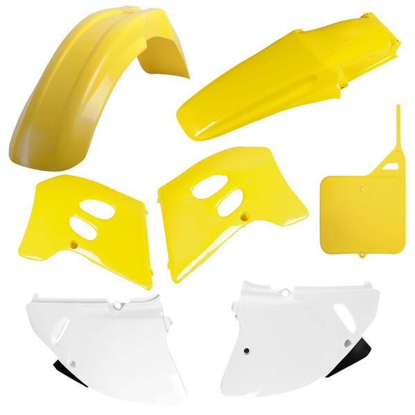 Policeport Plastic Kit Oem Color - Suzuki RM 125 (93-95) 91344