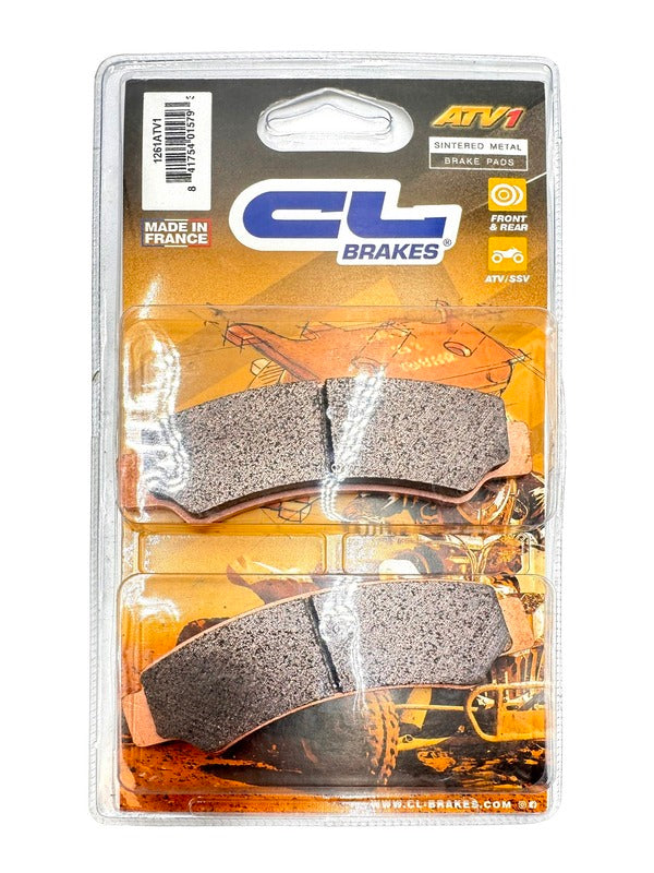 CL BRAKES ATV Sinteret Metal Bremseskiver - 1261ATV1 1261ATV1 