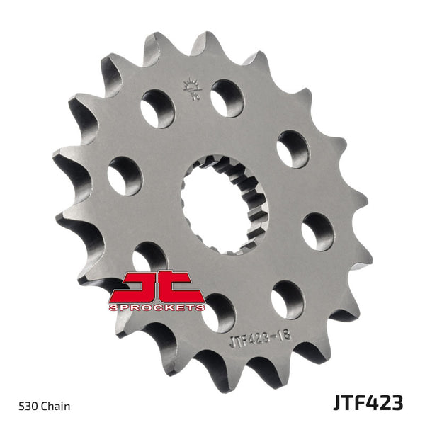 JT Sprock's Steel Noise -Free Front Sprock 423 - 530 JTF423.18RB