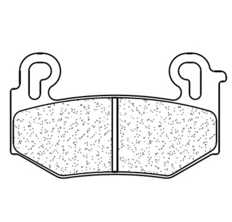 CL BRAKES Vej Sinteret Metal Bremseklodser - 1280XBK5 1280XBK5 