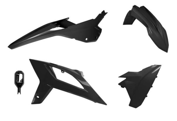 Racetech Plastic Kit 4 dele-sort til beta (R-Kitbet-NR0-520)