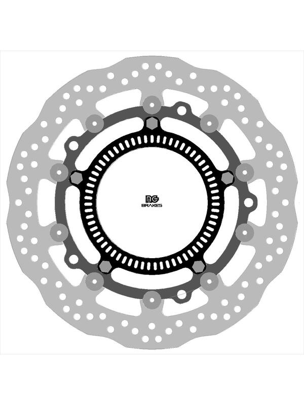 NG Brake Disc 2166X Wave D.319.5 Float