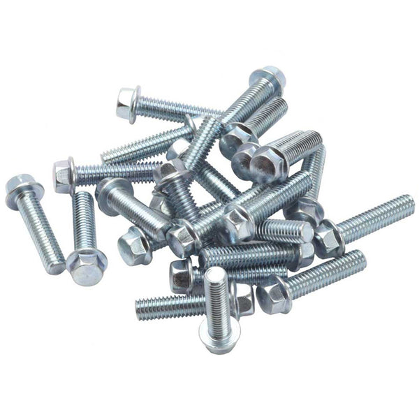 RFX M6 Flange Head Bolt Pack M6 x 12mm - 25 stykker FXBKM6-1255SV 