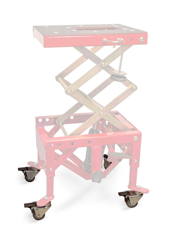 Vector wheels for hydraulic lift