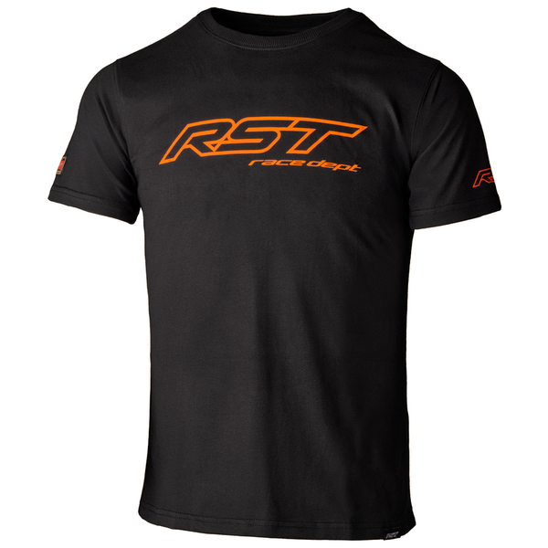 RST Race Dept Logo T -shirt - Neonorange