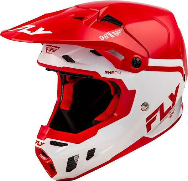 Fly Racing Formula CC Objective Helmet - Red/White 73-4347X