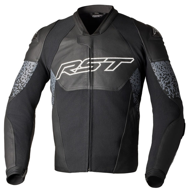 RST læder MC-Jacket Pro Series Supersport-K sort /grå