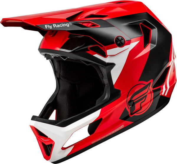 Fly Racing Rayce Bicycle Helmet - Red/Black/White 73-3611s
