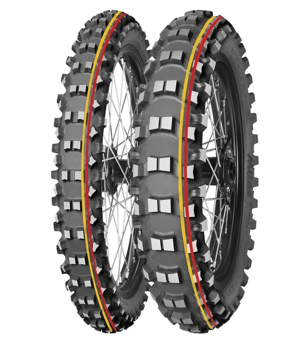 Mitas Tire Terra Force-MX SM 110/90-19 NHS 62M TT Soft til Medium Red Yellow